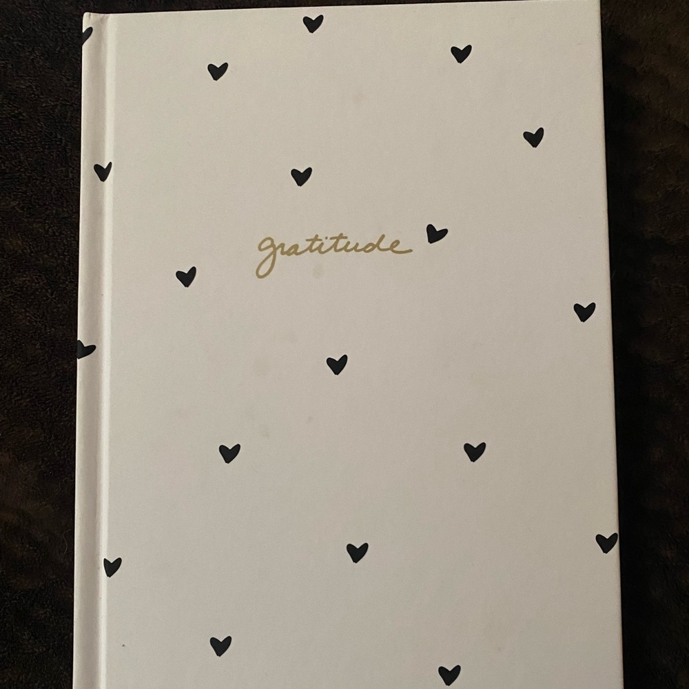 Gratitude journal book